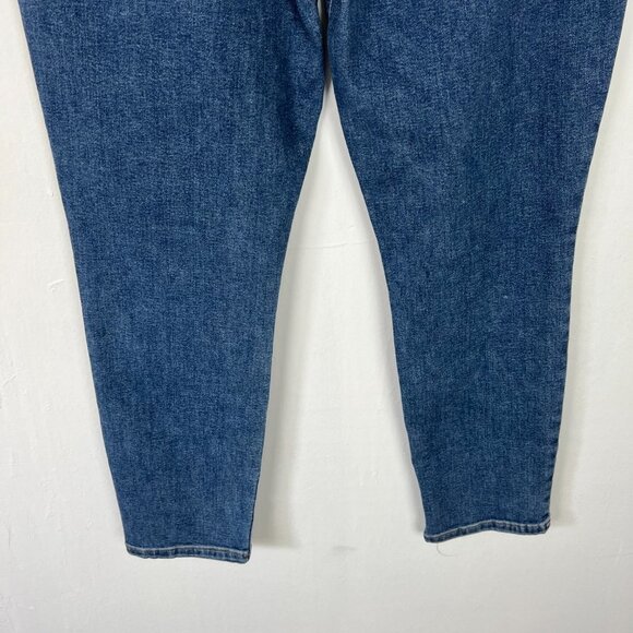 NWOT Level 99 High Rise Skinny Crop Jeans Medium Wash Plus Size 16 NEW D1161 - Picture 7 of 9